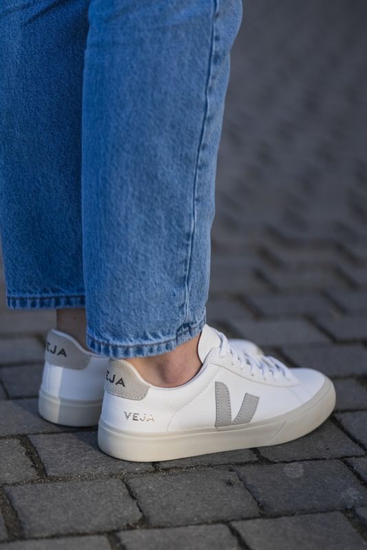 Campo White Natural Suede 