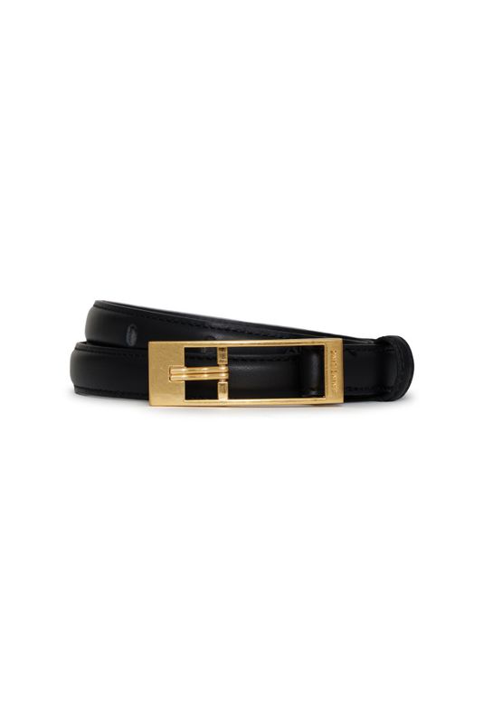 Elly Belt Smooth Leather Black 