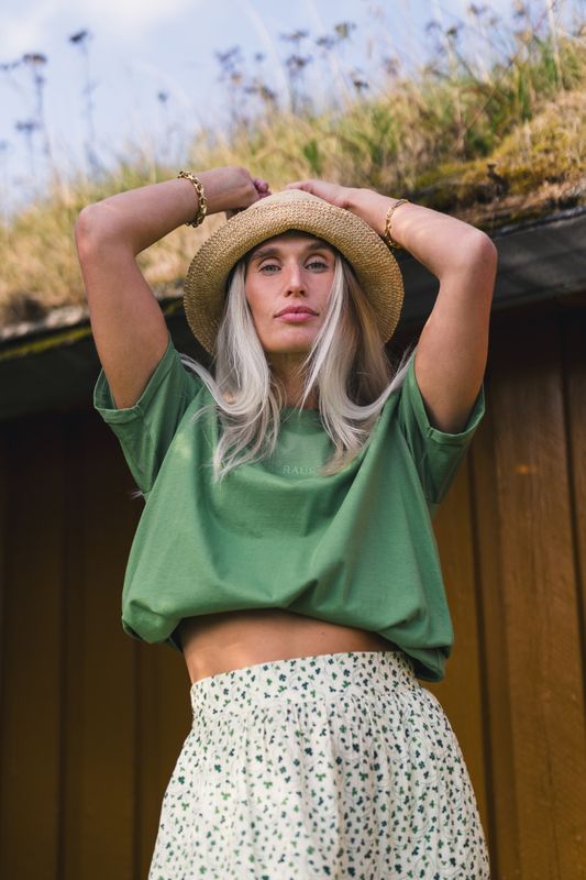 Linn Logo Tee Eng Ivy/A Green 