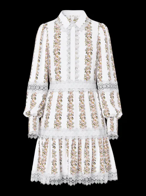 Hovedbilde Petrea LS Dress Star White Insert Print 