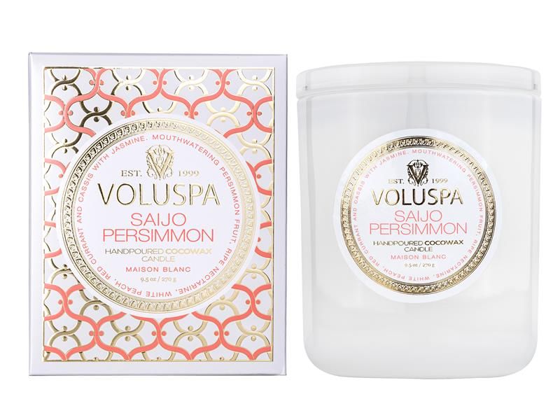 Maison Classic Boxed Candle Saijo Persimmon 