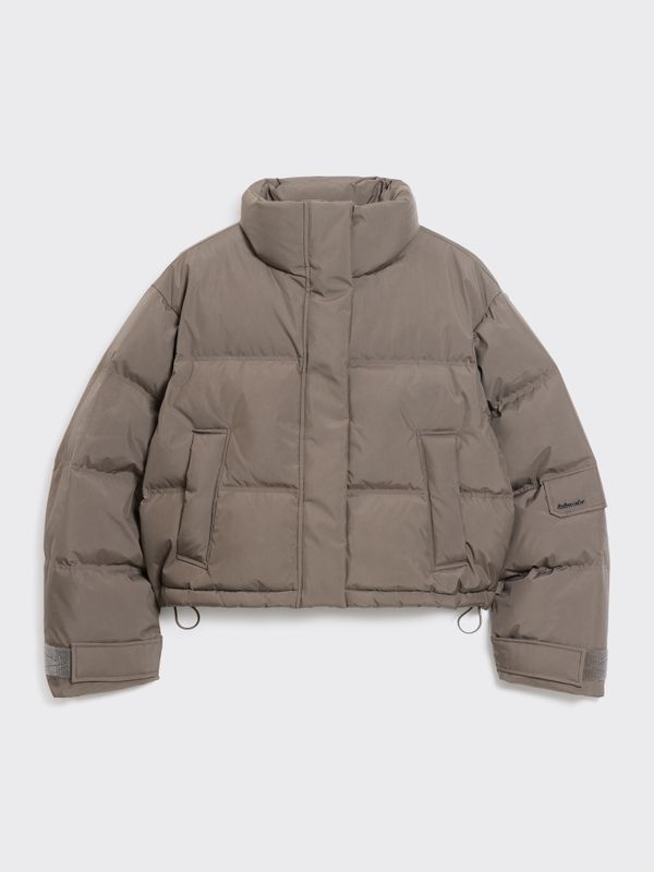 Steilia Ripstop Down Jacket Taupe 