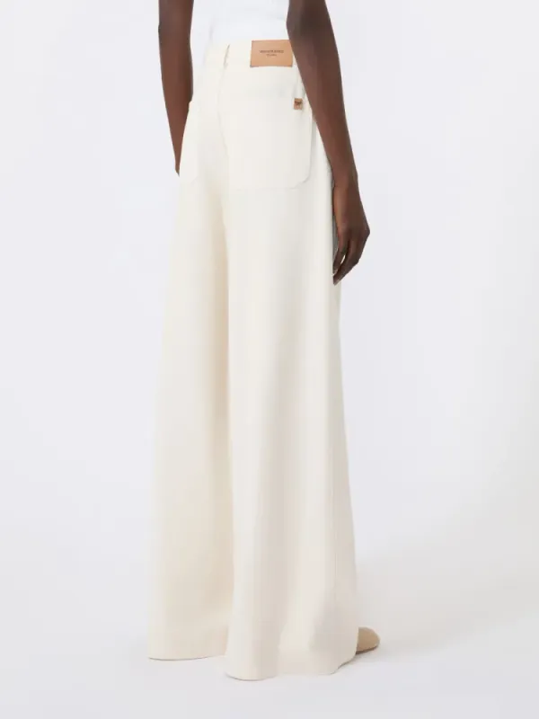 Kdcanneti Long Trouser Ecru 