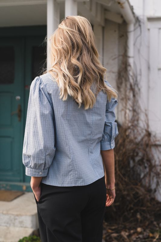 Chinette Shirt Gray Dawn Check
