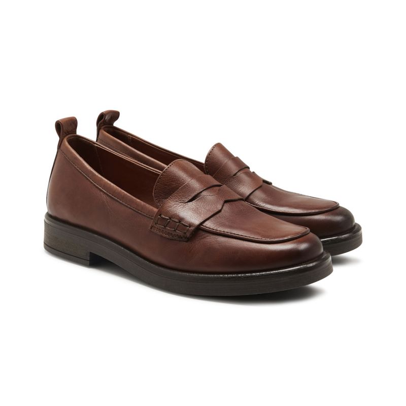 Shelly Leather Tan 