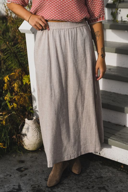 Pennie Ginia HW Skirt Sand 