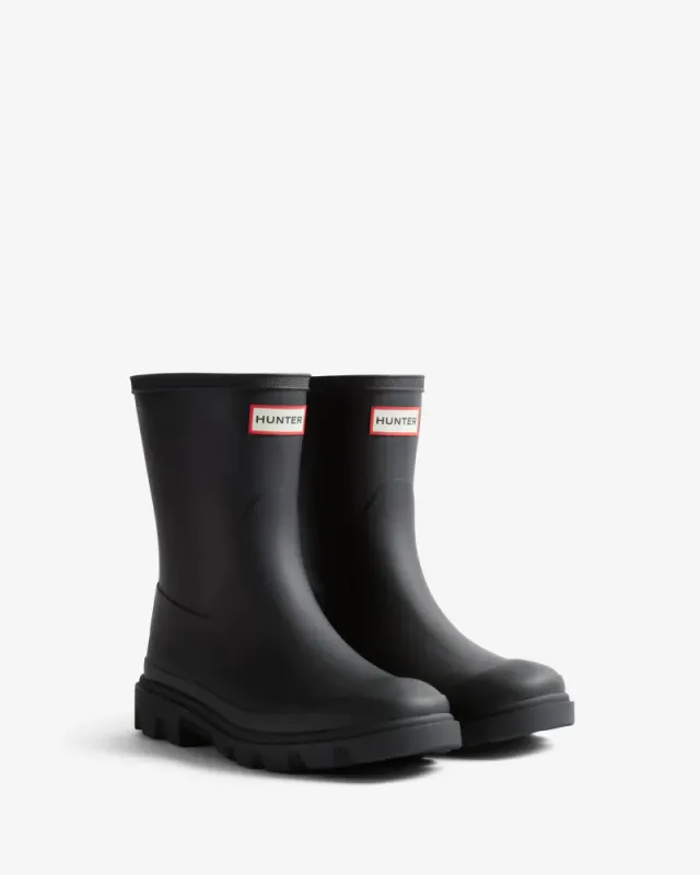 Downpour Short Boot Black 