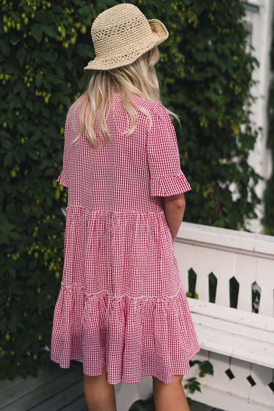 Ambrosia Short SS Red Check 