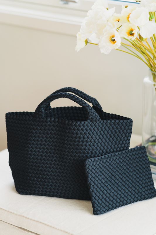 St Barths Medium Tote Onyx 