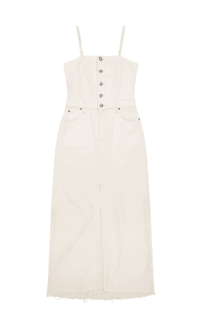 Hovedbilde Maxi Denim Dress Powder White 