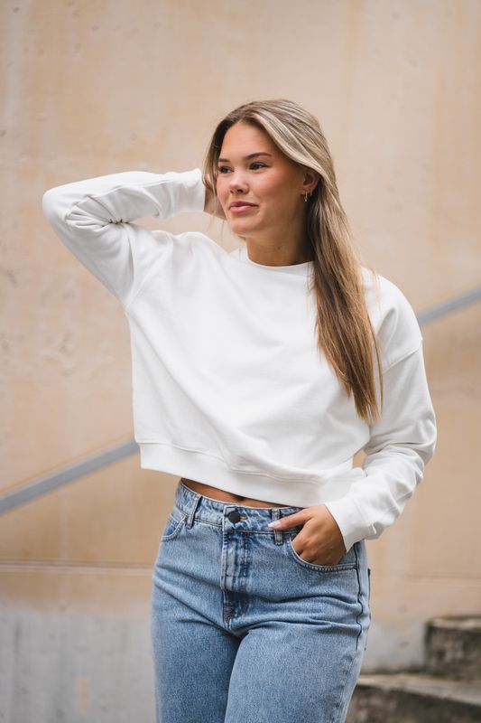 Mara Sweatshirt Offwhite 