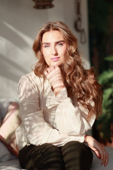 Hovedbilde Moonlace Blouse Vanilla Mist