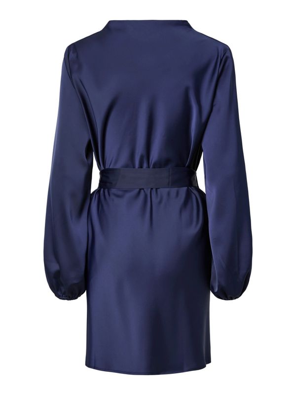 Thea LS Dress Evening Blue 
