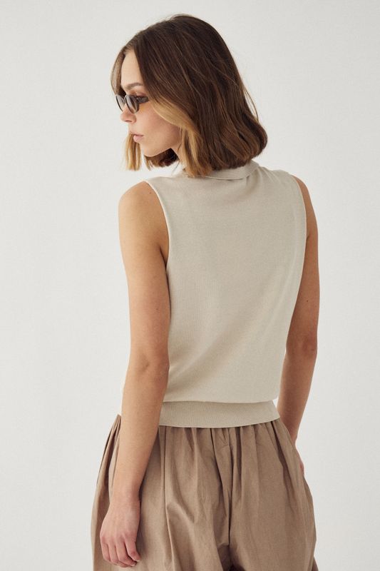 Maxine SL Knit Oyster 