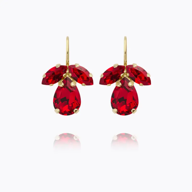 Petite Timo Earrings Gold Light Siam 