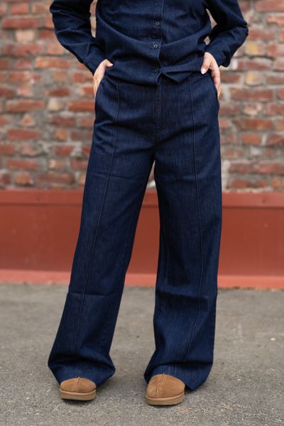 Hovedbilde Sarana Pants Rinse Blue Denim 