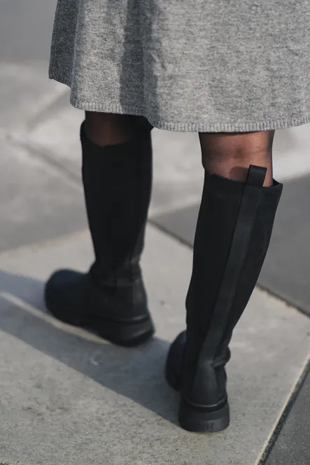 Hovedbilde Slim High Boots New Black  