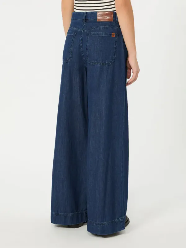 Kdvega Denim Trousers Navy Dark 