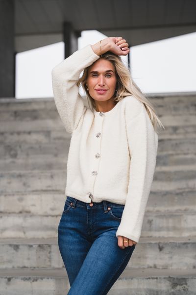 Hovedbilde Colette Cardigan White
