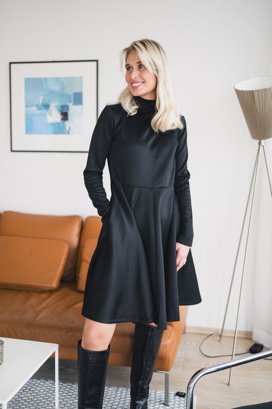 Rosa Dress Black 