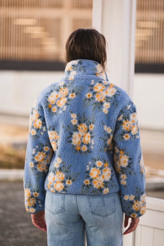 Rype Fleece Jacket Light Blue Mix 