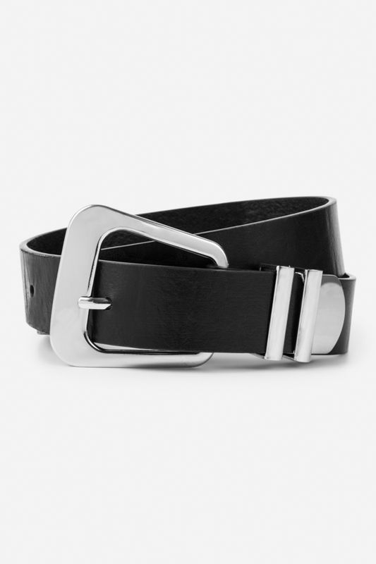Bennett Belt Black Silver 