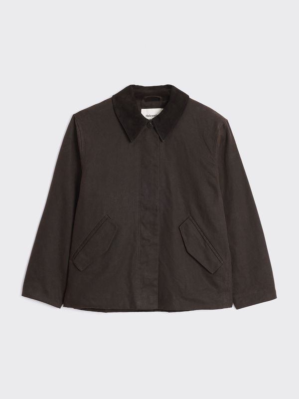 Diana Short Jacket Dark Brown 