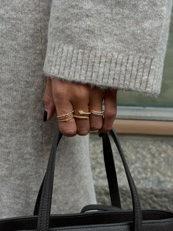 Marquise Stacker Ring