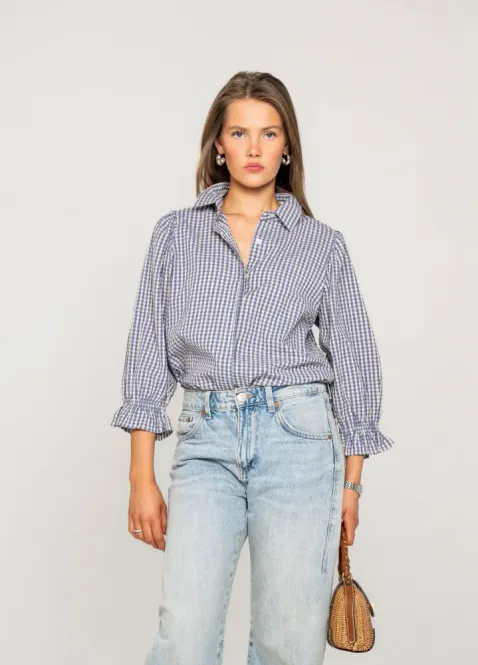 Hovedbilde Amy Blouse Misty Blue 