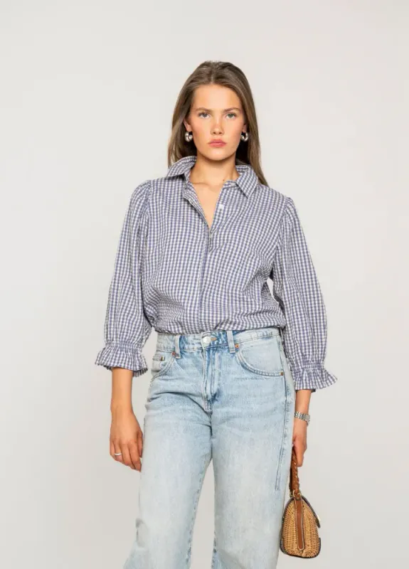 Amy Blouse Misty Blue 