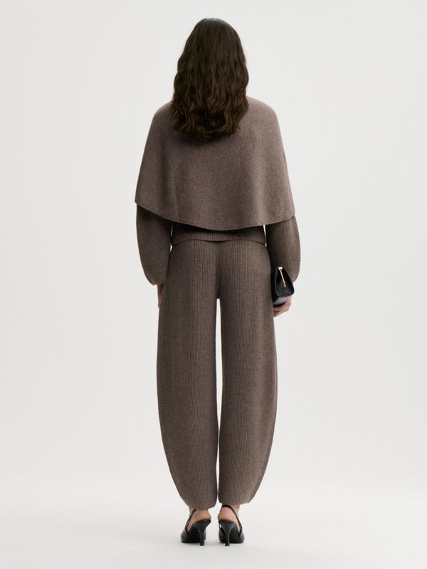 Carmela Wool Trousers Fosil 