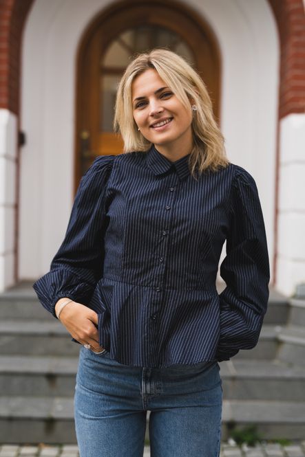 Hovedbilde Diana Shirt Pinstripe 