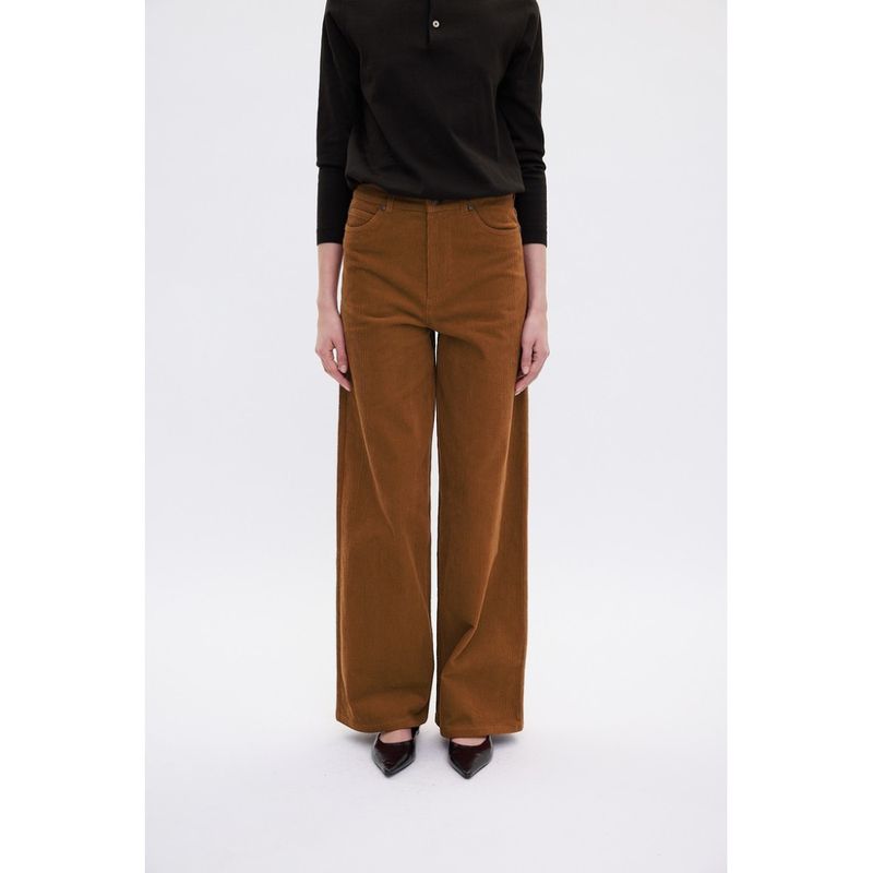 Abby 393 Corduroy Wengé Regular 