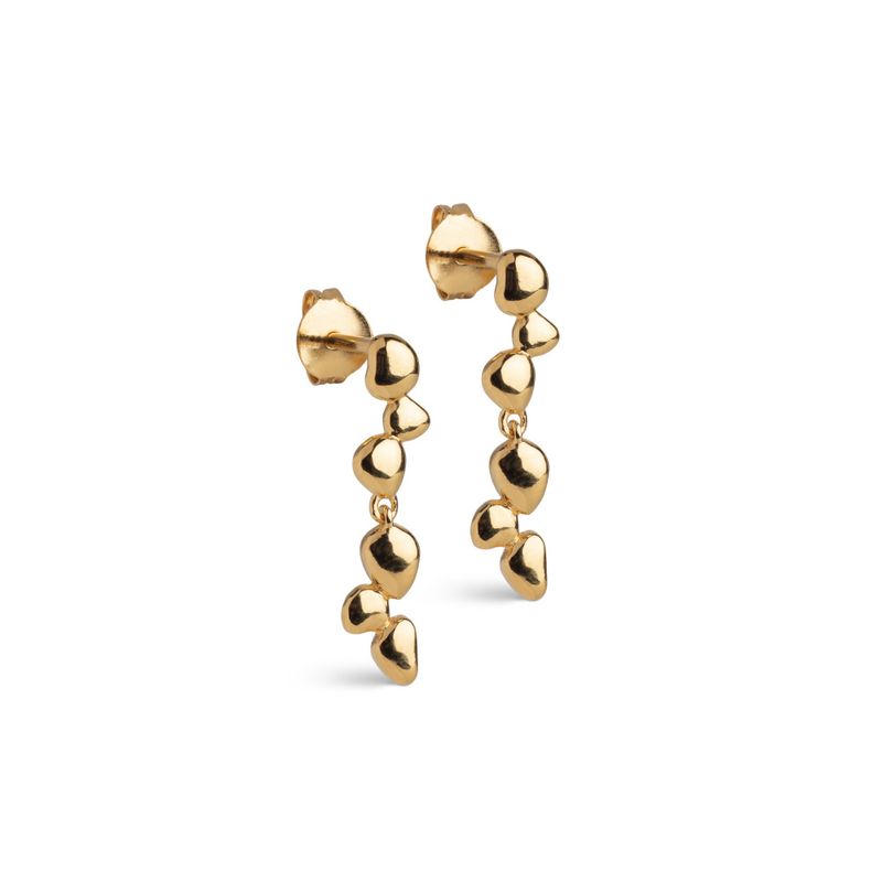Nara Drop Earrings Gold 