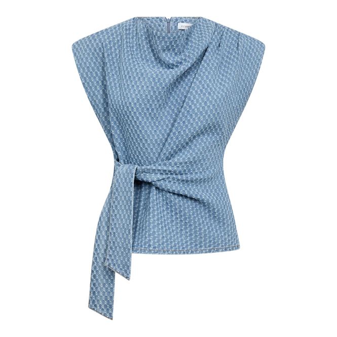 Hovedbilde Anto Denim Pleat Top Light Denim 