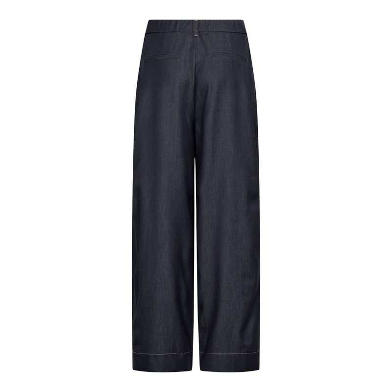 Terry Barrel Pant Navy Denim 