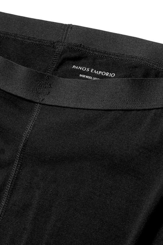 Wool/Tencel Longs Black 
