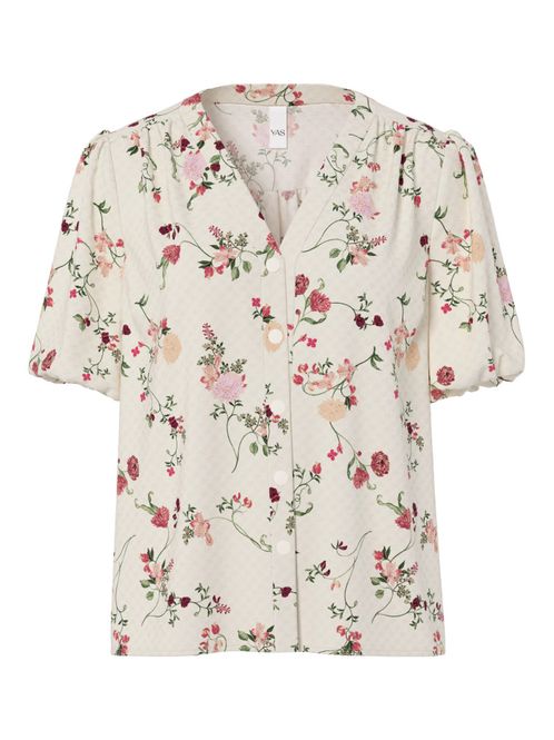 Hovedbilde Tilera SS V-Neck Shirt Pristine New Botari Print 
