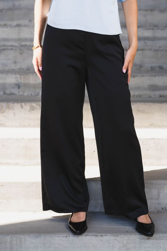 Pella HW Wide Pants Black 