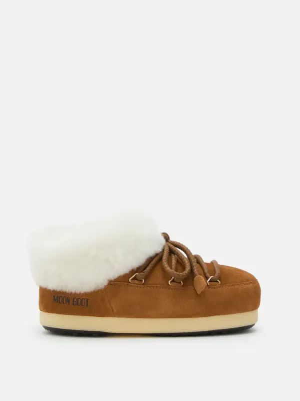 Evx Mule Suede Cognac/Natural 