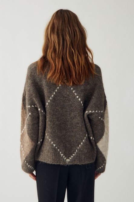 Hovedbilde Lai Knit Ash Brown Mix 