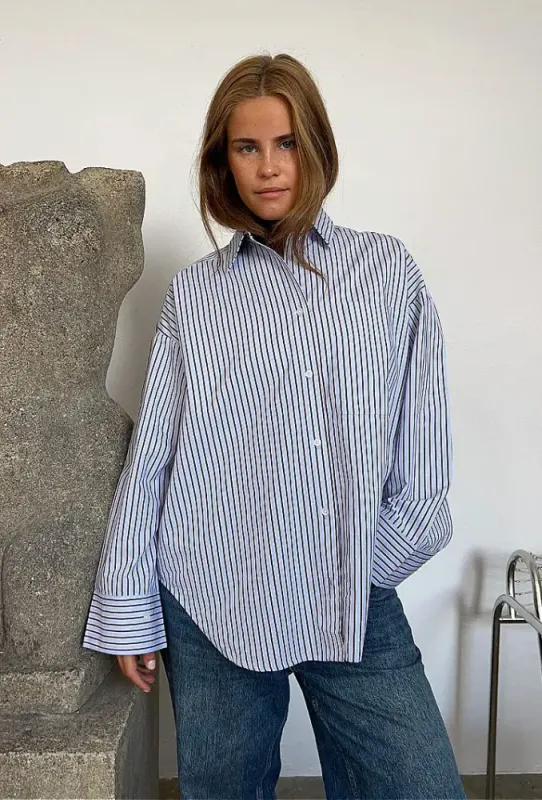 Fie Stripe Shirt Art Stripe 