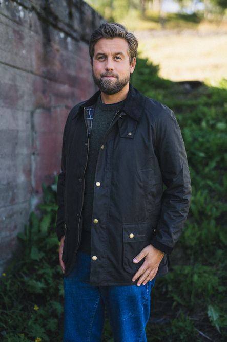 Hovedbilde Ashby Wax Jacket Olive 