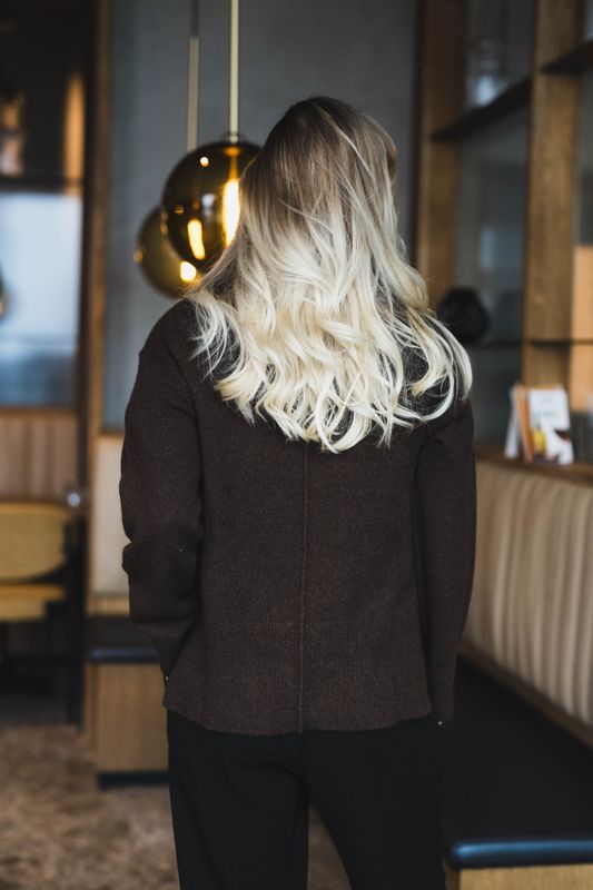 Samartina Turtleneck 1522 Black Coffee 