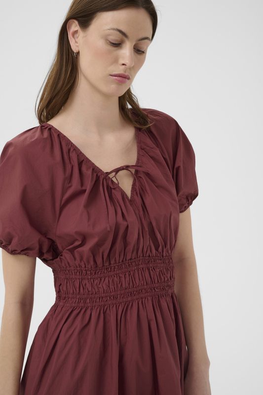 Bodilla Dress Burnt Russet 