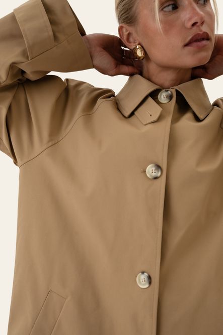 Hovedbilde Avaic Trenchcoat Dark Beige 