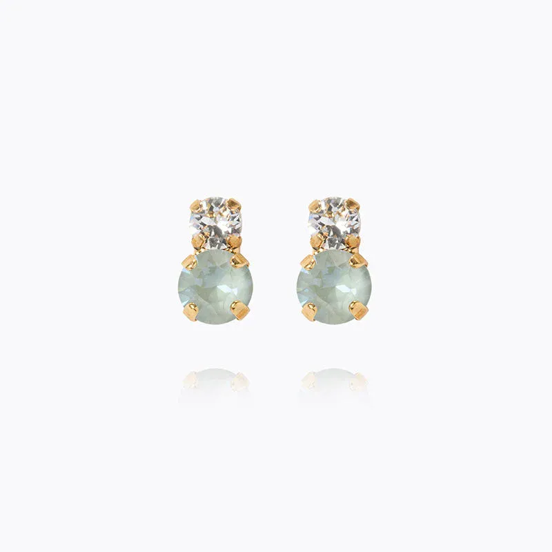 Leah Earrings Gold Agave Combo 