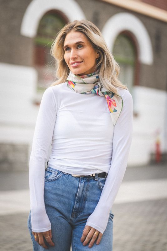 Betrina O LS Top Bright White