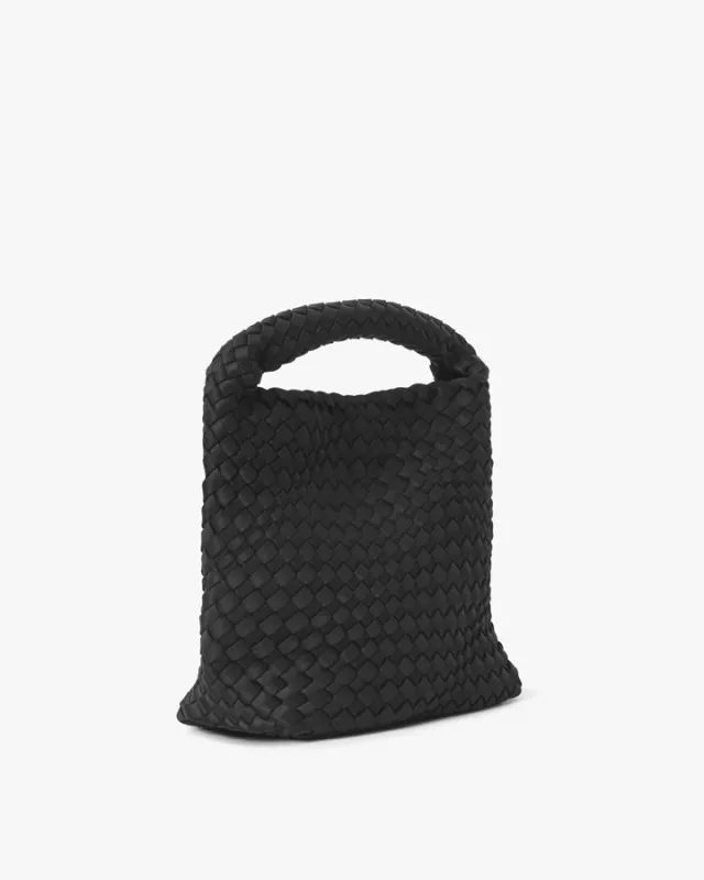 Braiding Handbag Black 