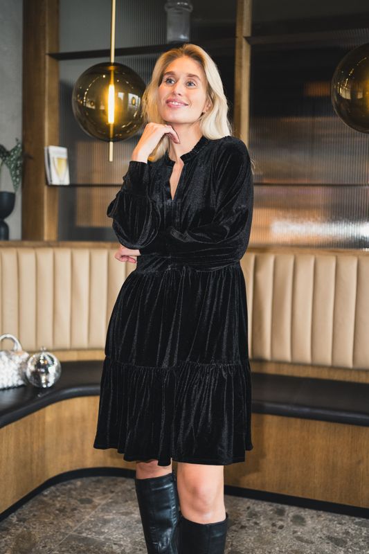 Viggase Dress Black